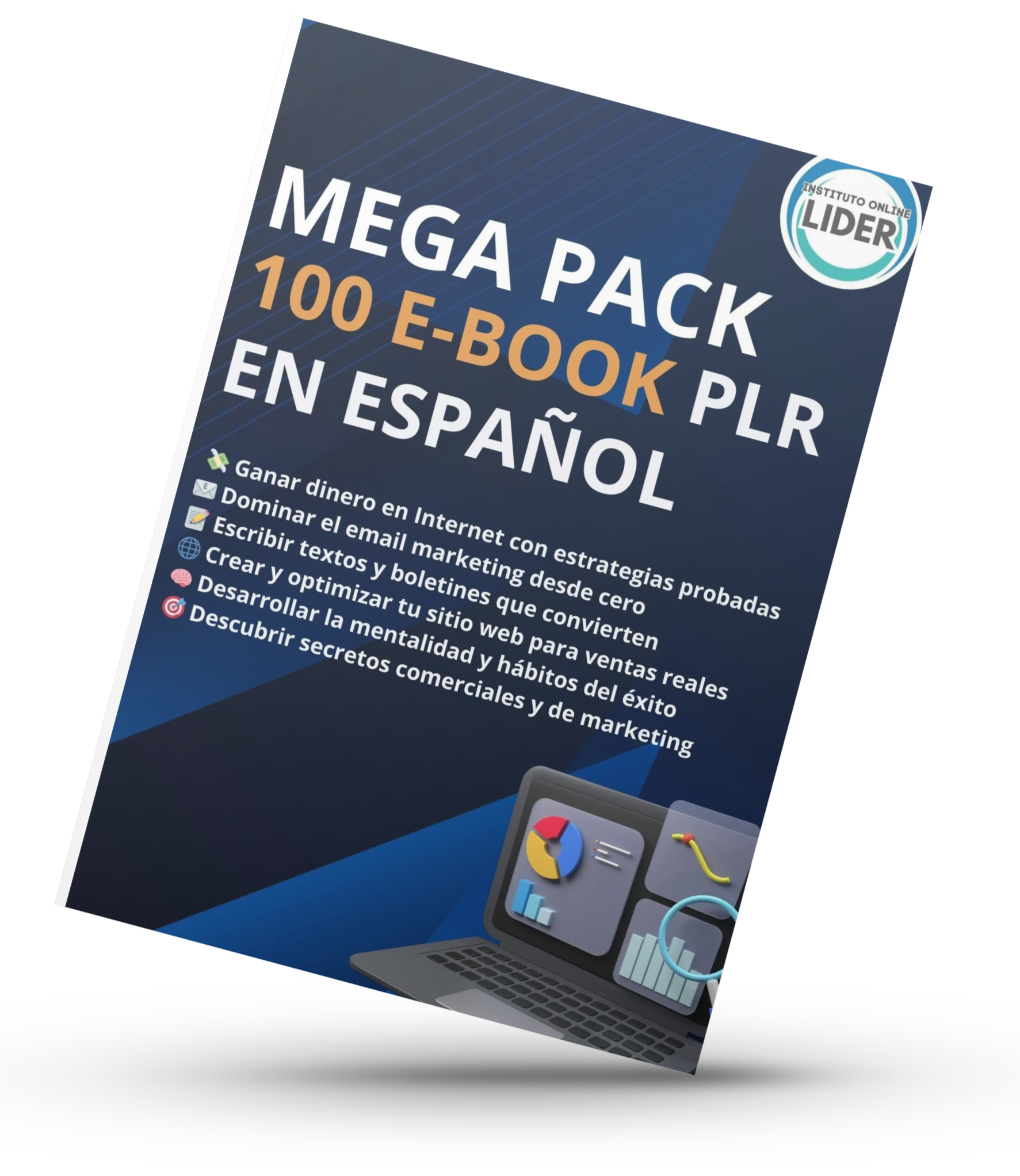 MEGA PACK - 100 E‑BOOKS PLR en español